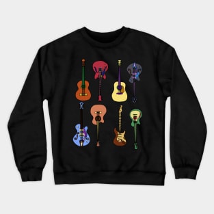 Many Guitars Crewneck Sweatshirt